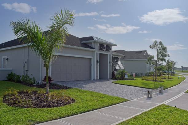 Cobblestone Driveway Pavers in Oakes, ND